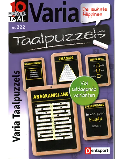 10 voor taal varia taalpuzzels 222 2022.webp