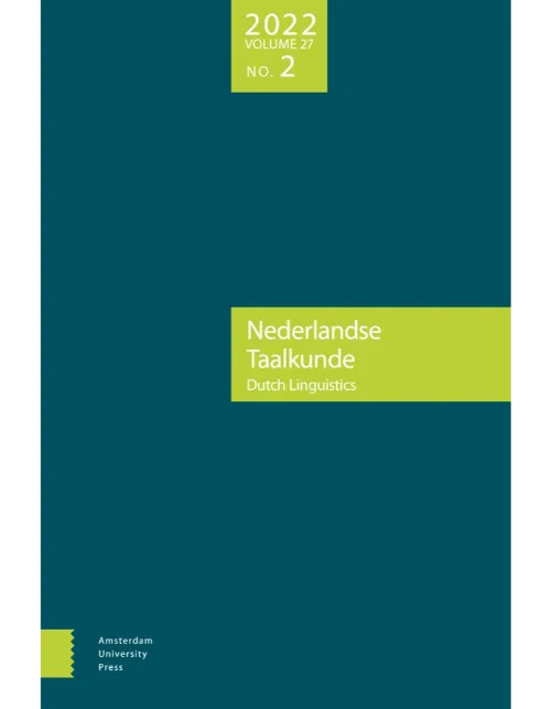 Nederlandse Taalkunde nr. 2 2022.webp