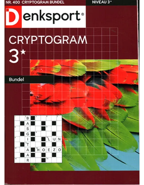 denksport cryptogram 3 sterren bundel 400 2022.webp