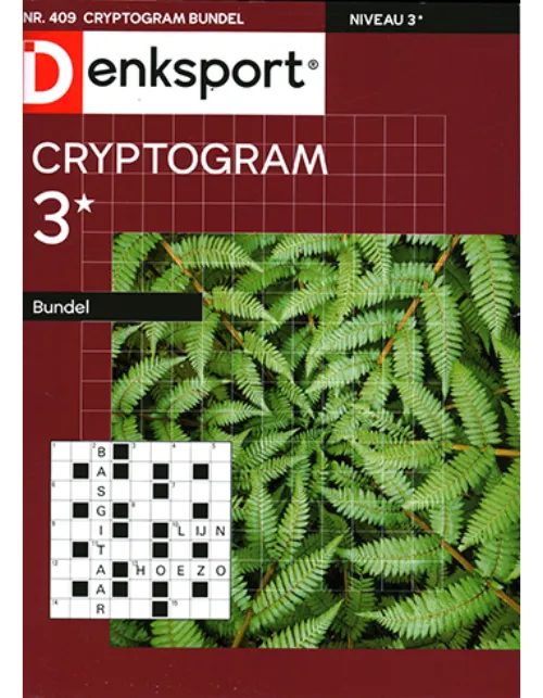 denksport cryptogram 3 sterren bundel 409 2022.webp