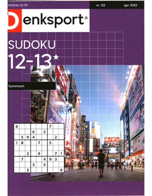 denksport sudoku 12 13 sterren summum 132 2022.webp