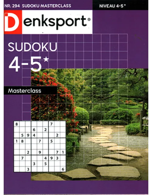 denksport sudoku 4 5 sterren masterclass 294 2022.webp