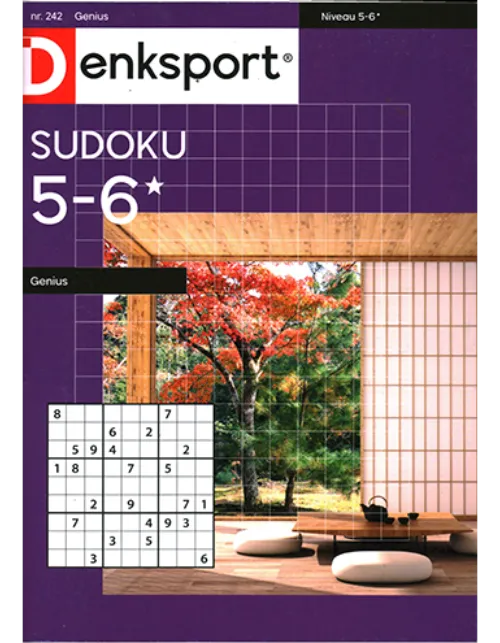 denksport sudoku 5 6 sterren genius 242 2022.webp