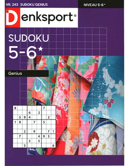 denksport sudoku 5 6 sterren genius 243 2022.webp