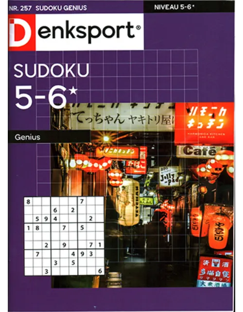denksport sudoku 5 6 sterren genius 257 2023.webp