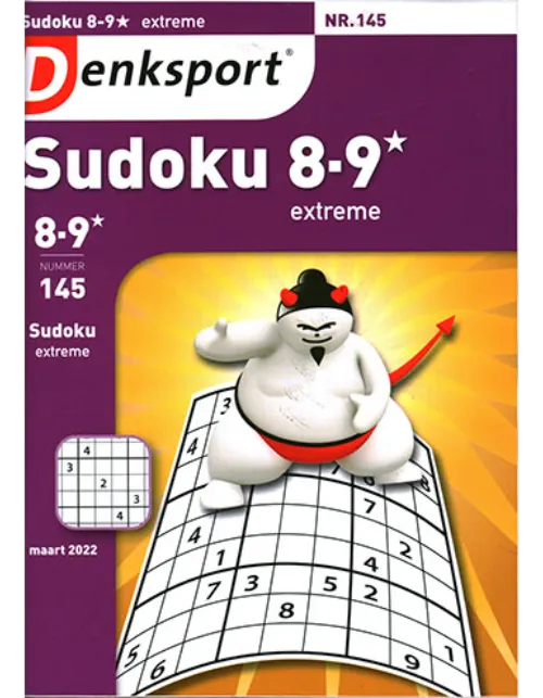 denksport sudoku 8 9 sterren extreme 145 2022.webp
