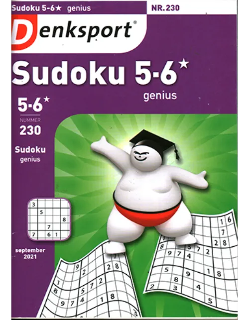 denksport sudoku genius 5 6 sterren 230 2021.webp