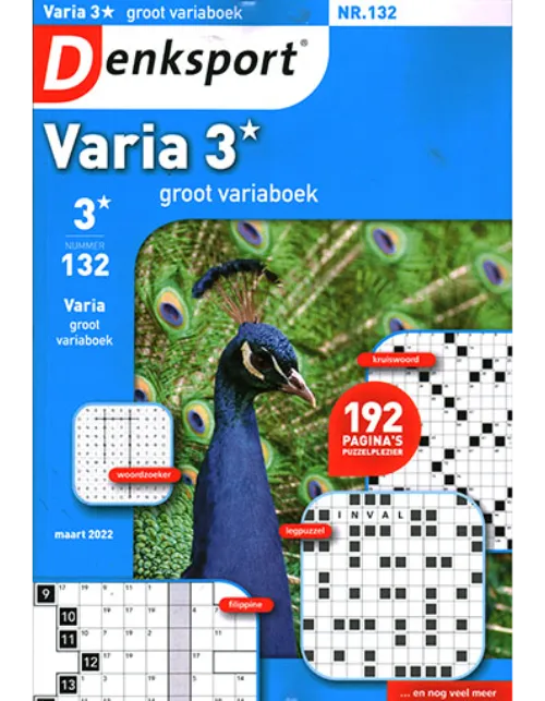 denksport varia 3 sterren groot variaboek 132 2022.webp