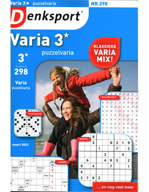 denksport varia 3 sterren puzzelvaria 298 2022.webp