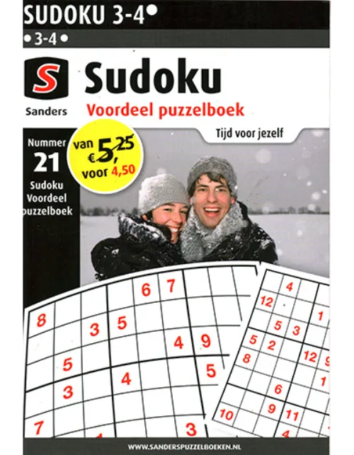 sanders sudoku voordeel puzzelboek 21 2022 goede.webp