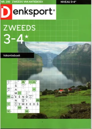 Denksport Zweeds Vakantieboek - 3-4* 293 2024
