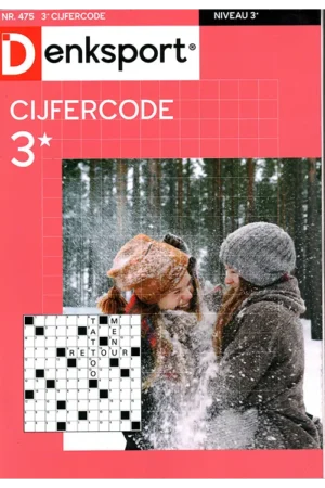 Denksport Cijfercode - 475 2024