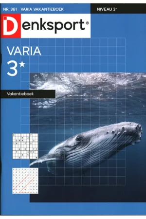 Denksport Varia Vakantieboek - 361 2024