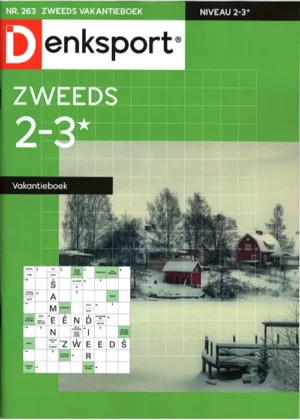 Denksport Zweeds Vakantieboek - 2-3* 263 2025