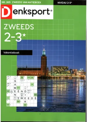 Denksport Zweeds Vakantieboek - 2-3* 265 2025