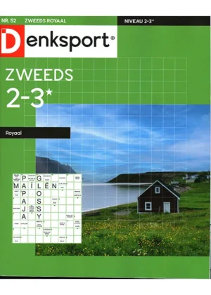 Denksport Zweeds Royaal 2-3 sterren - 52 2025