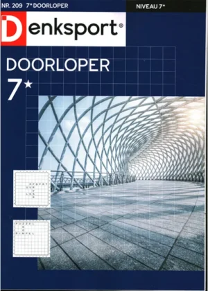 Denksport Doorloper - 7* 209 2025
