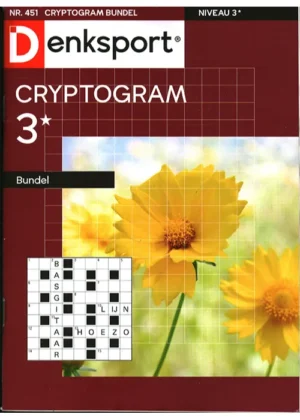 Denksport Cryptogram Bundel - 451 2025
