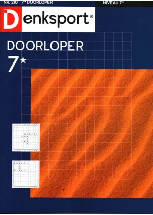 Denksport Doorloper - 7* 210 2025