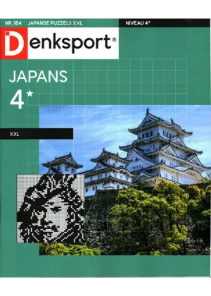 Denksport Japanse puzzels XXL - 184 2025