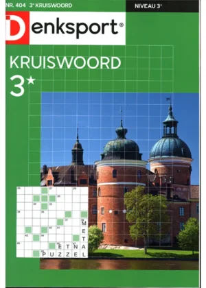 Denksport Kruiswoord - 3* 404 2025