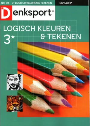 Denksport Logisch Kleuren en Tekenen - 69 2025