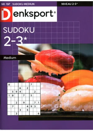 Denksport Sudoku Medium - 197 2025