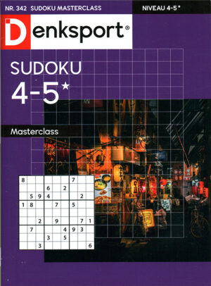 Denksport Sudoku Masterclass - 342 2025