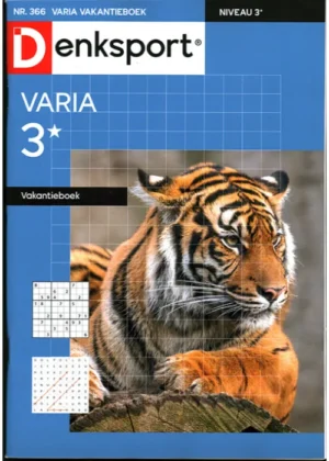 Denksport Varia Vakantieboek - 366 2025