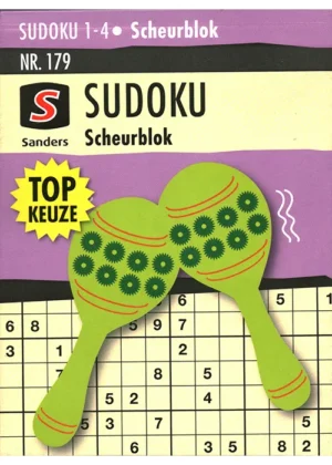 Sanders Sudoku Scheurblok - 179 2025