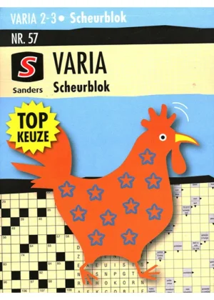 Sanders Varia Scheurblok - 57 2025