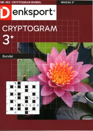 Denksport Cryptogram Bundel - 453 2025