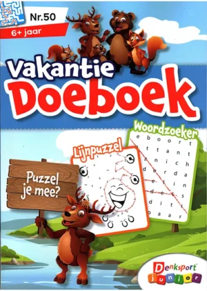 Denksport Junior Vakantie Doeboek - 50 2025