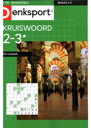 Denksport Kruiswoord 100 Raadsels - 179 2025