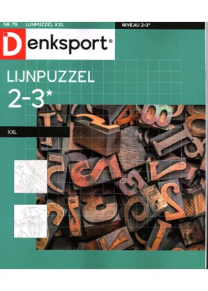 Denksport Lijnpuzzel - XXL 79 2025
