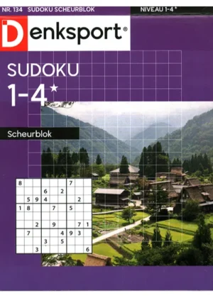 Denksport Sudoku Scheurblok - 134 2025