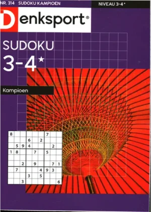 Denksport Sudoku Kampioen - 314 2025