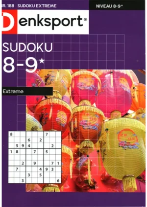 Denksport Sudoku Extreme - 188 2025