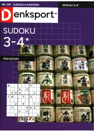 Denksport Sudoku Kampioen - 315 2025