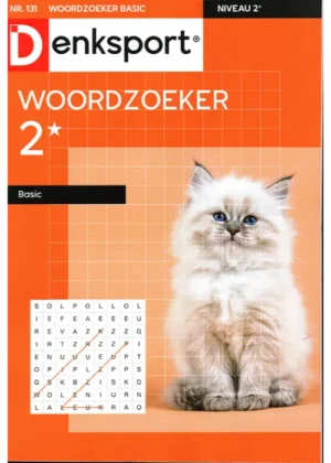 Denksport Woordzoeker Basic - 131 2025