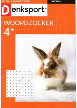 Denksport Woordzoeker - 4* 254 2025