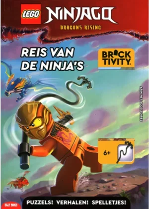 LEGO Ninjago Magazine Dragons Rising + Poppetje - 04 2025