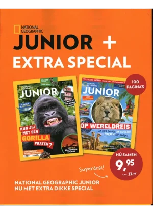 National Geographic Junior + Zomerboek - 06 2025