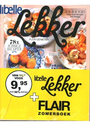Pakket Libelle Lekker + Flair Zomerboek - 07 2025