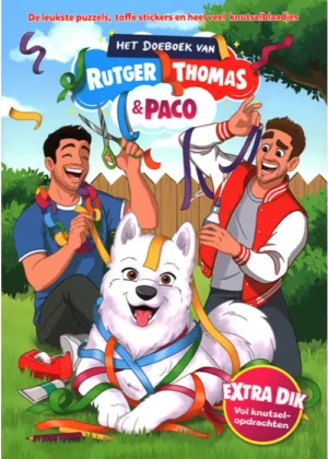 Het Vakantieboek van Rutger, Thomas en Paco - 2025