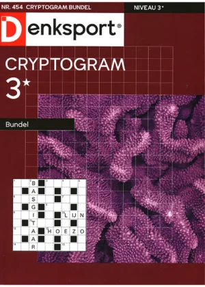 Denksport Cryptogram Bundel - 454 2025
