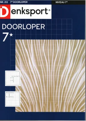 Denksport Doorloper - 7* 212 2025