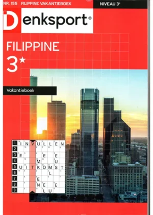 Denksport Filippine Vakantieboek - 3* 155 2025