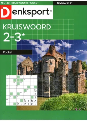 Denksport Kruiswoord Pocket - 148 2025