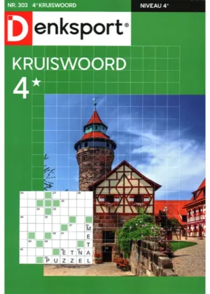 Denksport Kruiswoord - 4* 303 2025